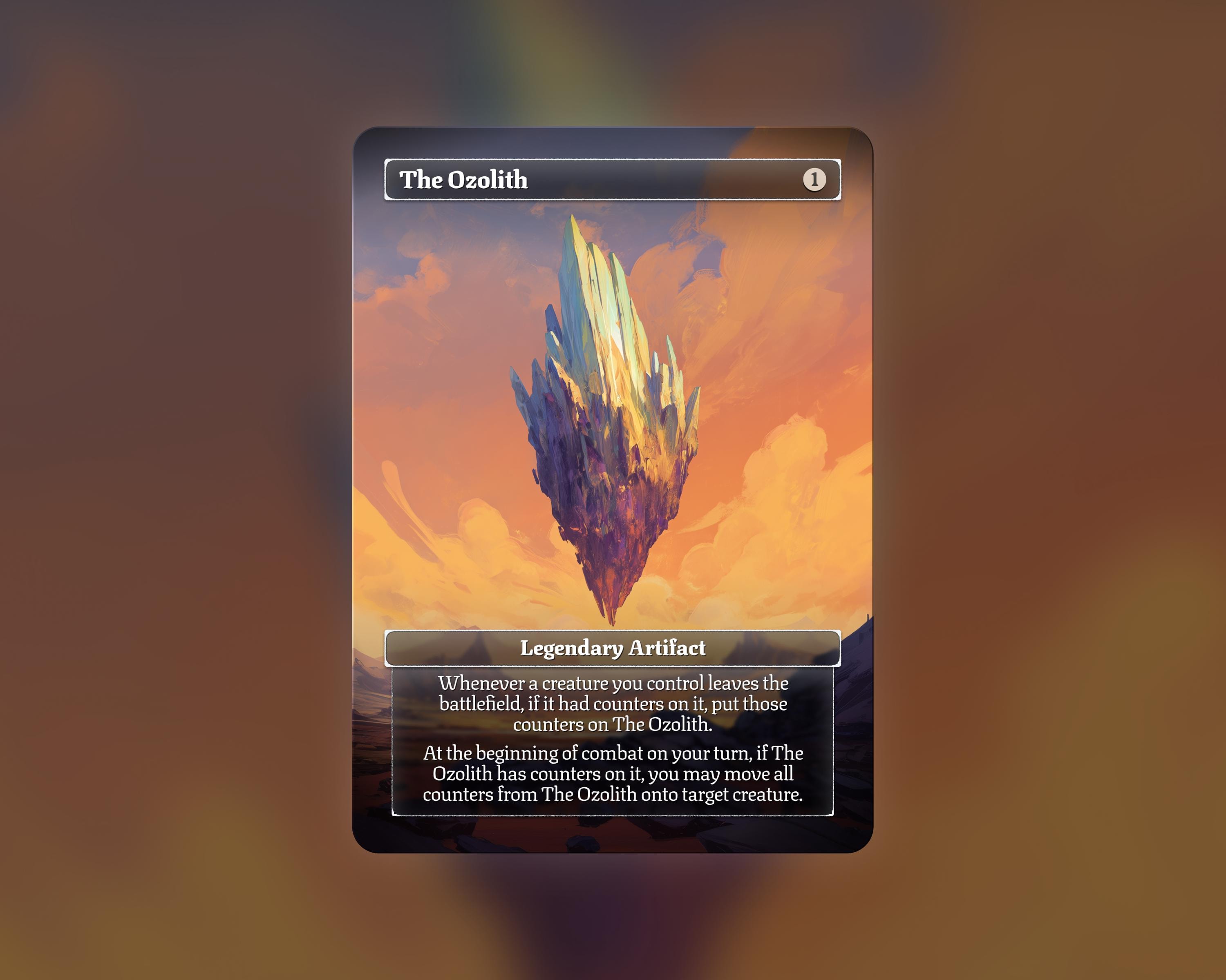 The Ozolith Mtg - Etsy