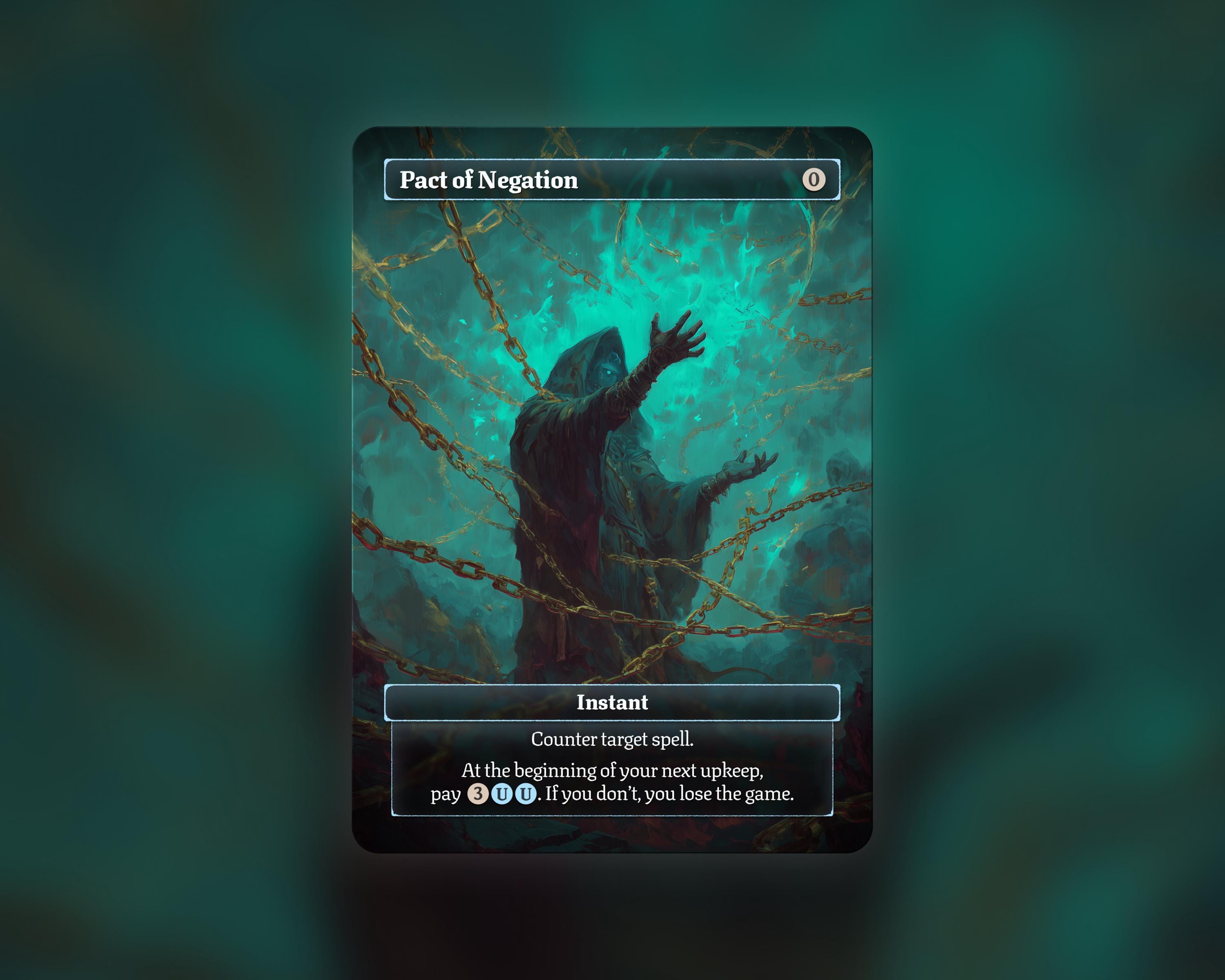 Pact Negation Mtg - Etsy
