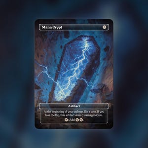Mana Crypt Proxy - Custom EDH Card