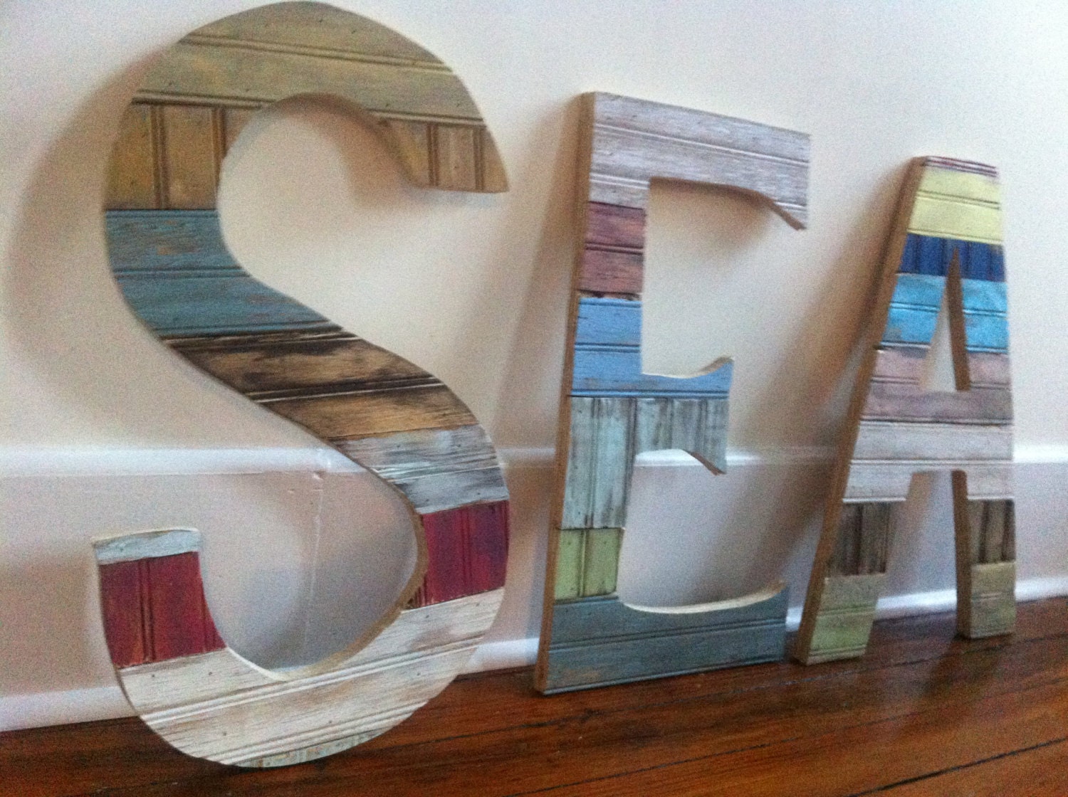 Rustic Wood Wall Decor SEA Etsy