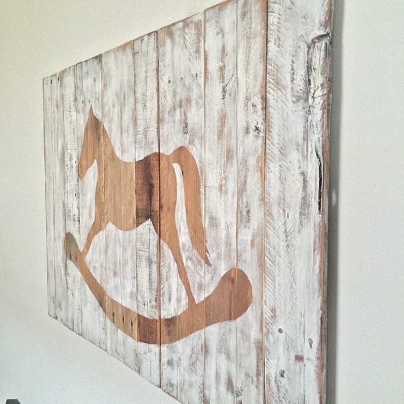Rocking Horse Wall Decor Etsy