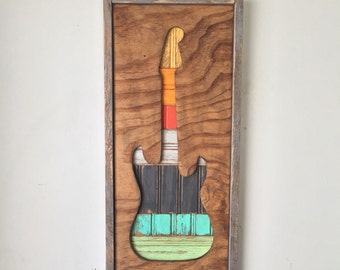 Electric Guitar Wall Decor