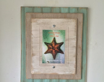 5 x 7 Distressed Handmade Picture Frame