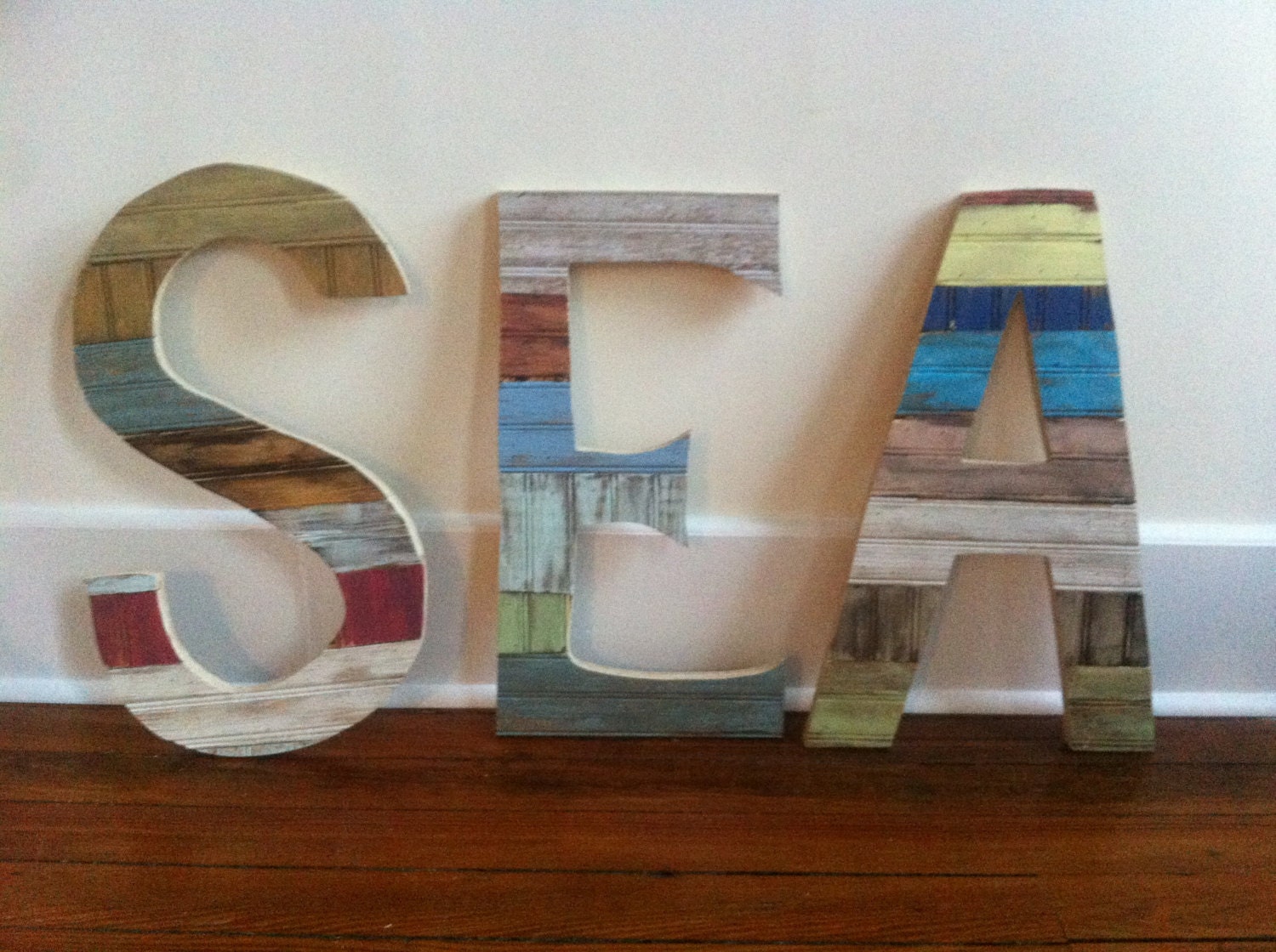 Rustic Wood Wall Decor SEA Etsy
