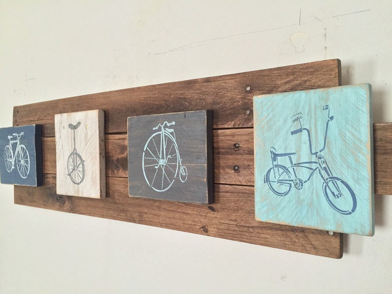 Bicycle Rustic Home Decor Etsy