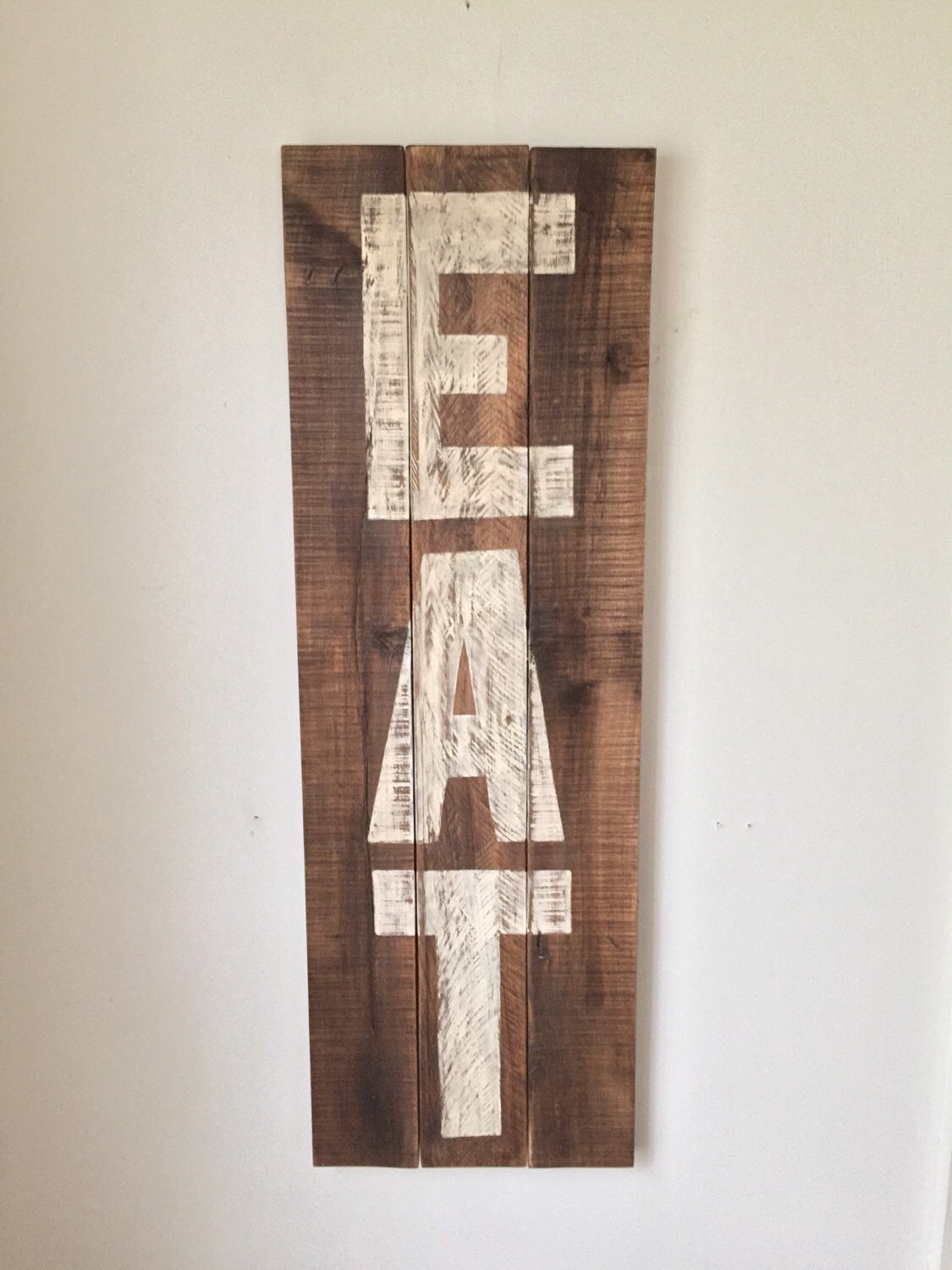 E.A.T Rustic Kitchen Decor Etsy