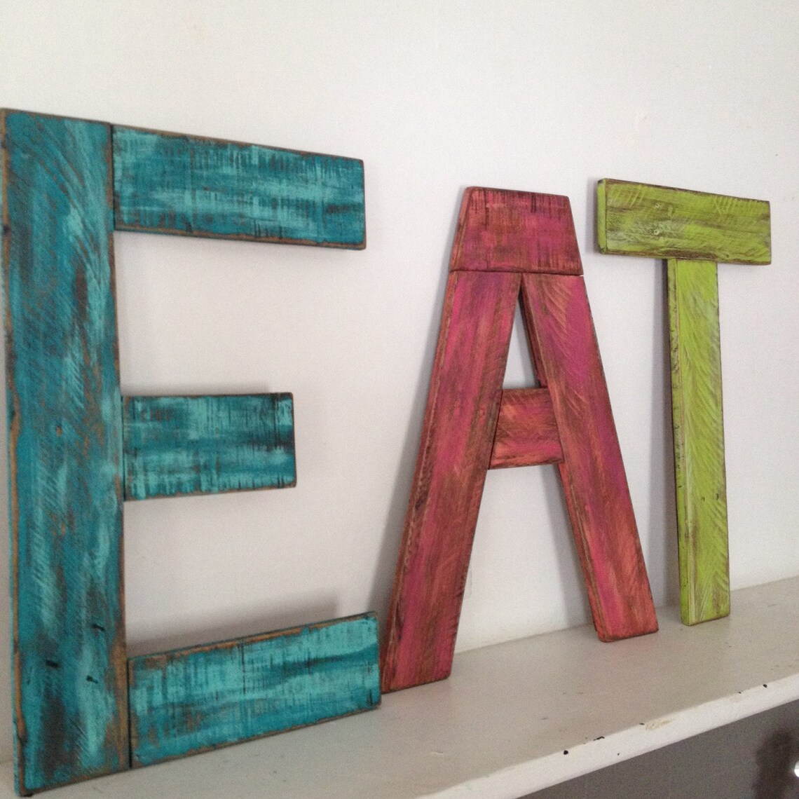 E.A.T. Rustic Kitchen Decor Etsy