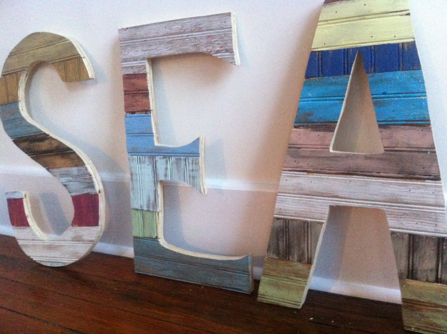 Rustic Wood Wall Decor SEA Etsy