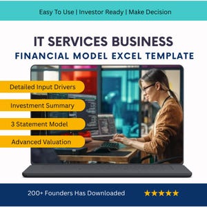 IT Services Business Financial Model Template