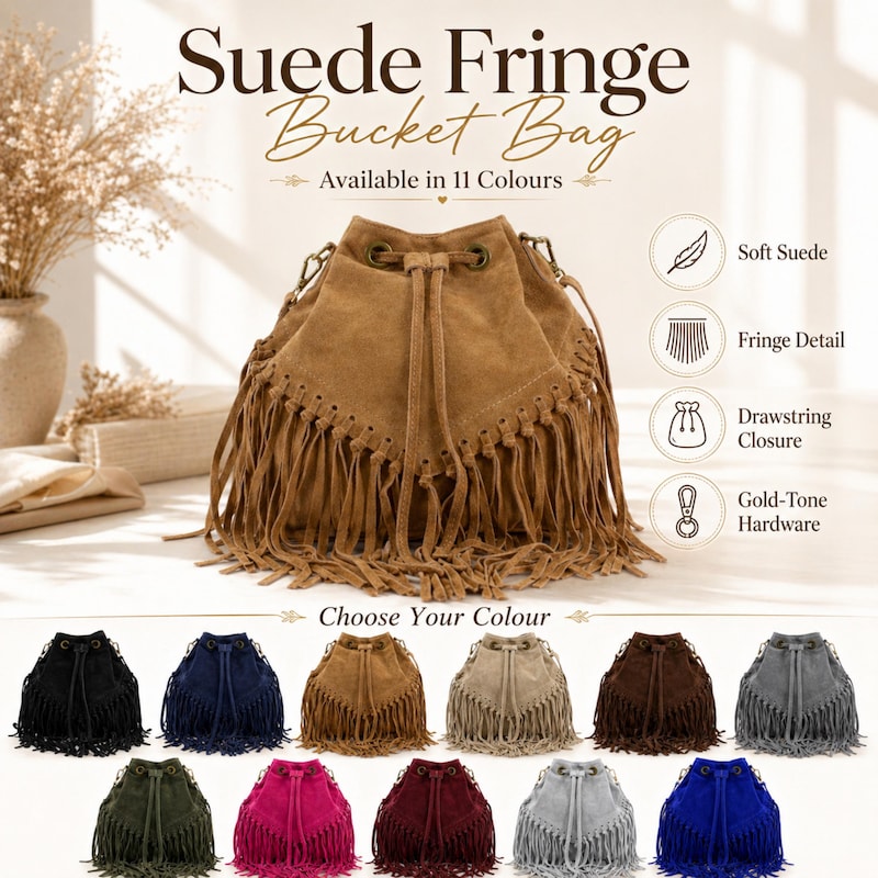 Drawstring Slouch Backpack Suede Handbag Drawstring - Etsy UK