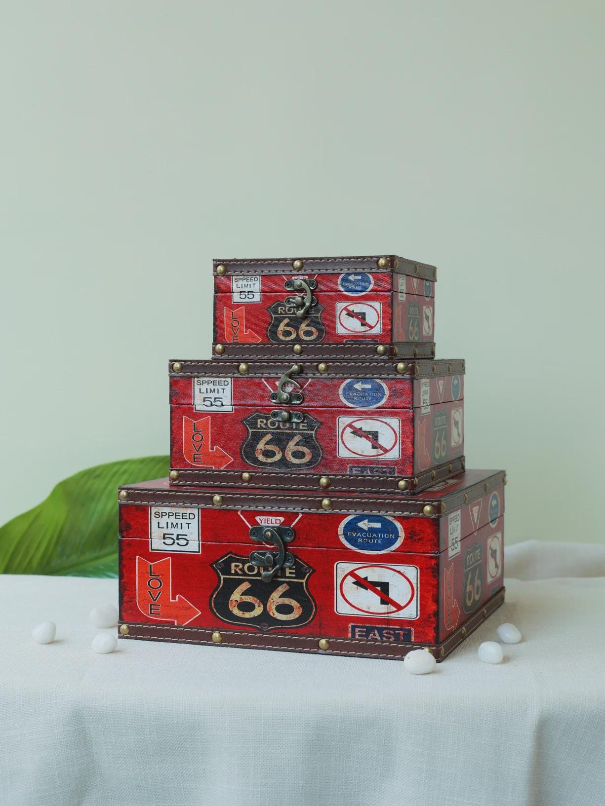 Route 66 Storage Box - Etsy