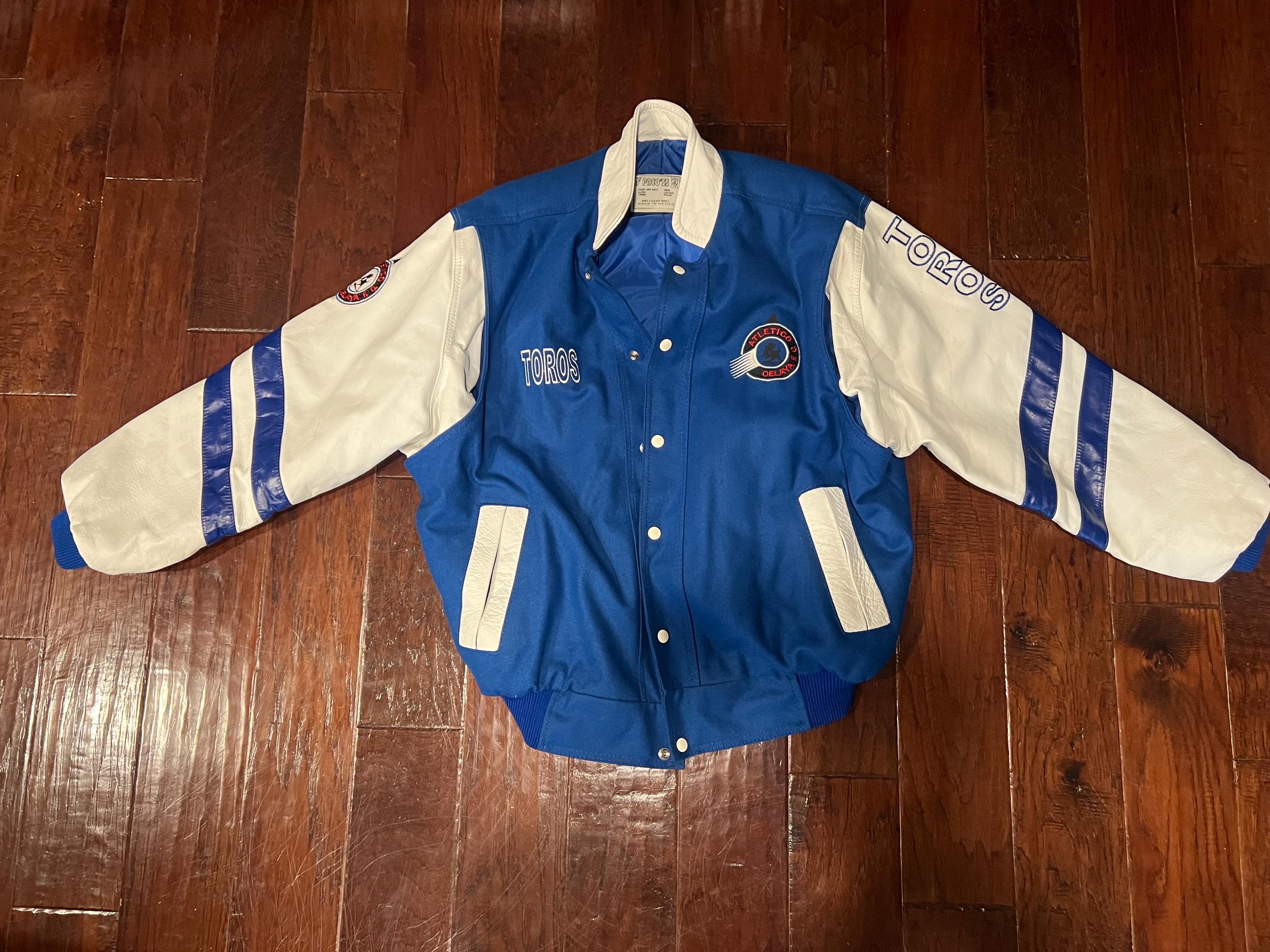 Vintage Varsity Jacket Leather Wool Large - Etsy