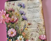 Boekhoes voor je reisdagboek of journal | thema reizen | cadeau reiziger