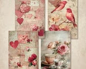 papier romantisch valentijn