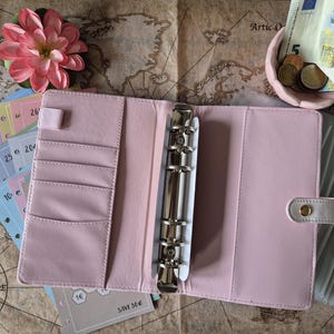 Cash stuffing starter set hearts | A6 budget folder envelope method | save for your dream trip image 3