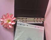 Cash stuffing starter set bloemen | complete budgetmap 25 enveloppen | spaar voor je droomreis