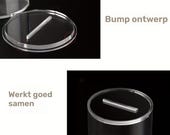 Transparante spaarpot voor reizen | zie je spaargeld groeien | cadeau voor droomreis