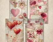 papier romantisch valentijn