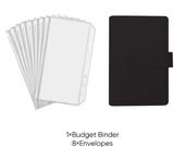 Cash stuffing binder met enveloppen | A6 budgetmap om te sparen voor je droomreis