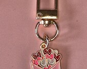 Sleutelhanger reisdagboek charm | journal binder hanger accessoire | vliegtuig koffer luchtballon wereldbol