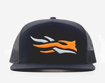 Gorra Sitka negra Snapback, gorra de caza, gorra trucker ajustable Snapback, ligera y transpirable, adecuada para la caza, actividades al aire libre y acampada.