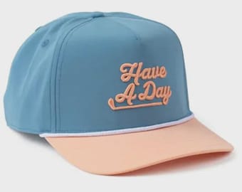 Gorra retro de cuerda, gorra snapback vintage, gorra de béisbol bordada, gorra trucker ajustable, regalo unisex para él/ella.