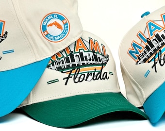 Gorra Miami Snapback – Gorra ajustable premium U, estilo urbano vintage