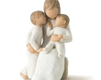 Willow Tree Quietly, Sculpted Hand-Painted Figure 26100