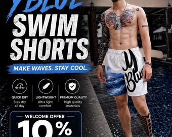 Bañador YBLUE Ocean Wave – Diseño Moon Sea