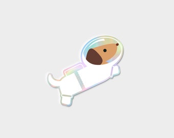 Darby + Dot™ Sticker - Astronaut - Holographic