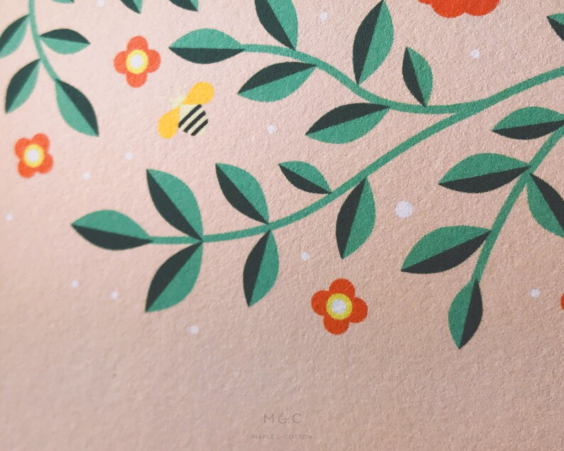 Mom Dot\u2122 Me Darby Art Print