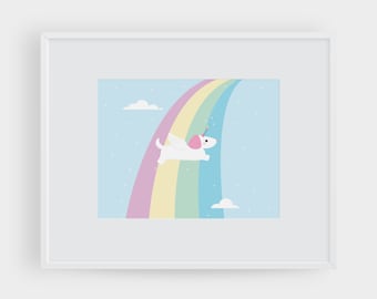 Darby + Dot™ - Unicorn - Art Print