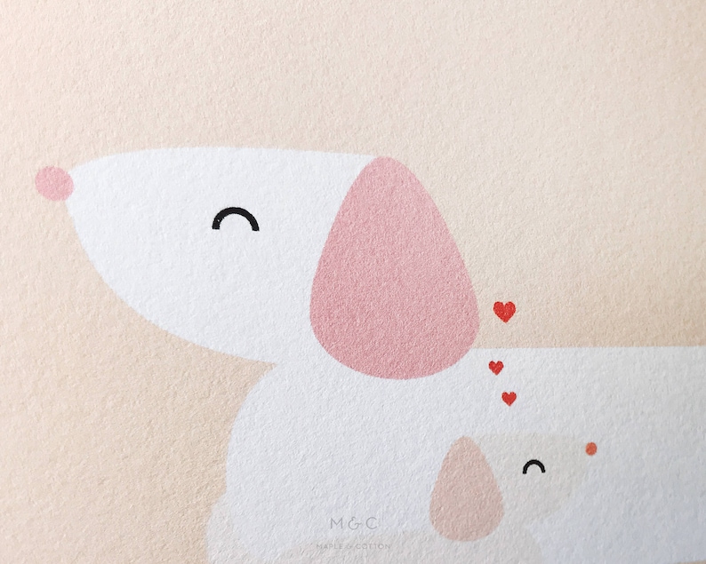 Mom Dot\u2122 Me Darby Art Print