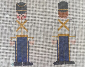 Toy Soldier 3D Front and Back - Hand-painted Kris Design