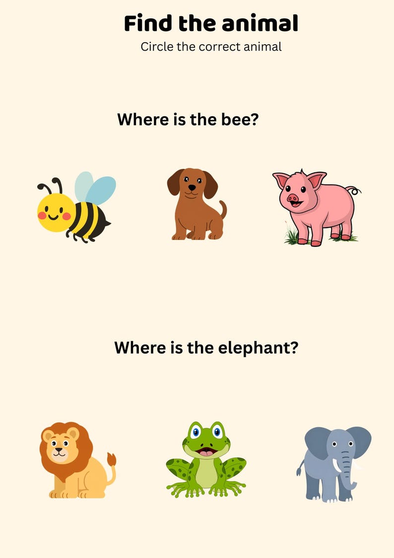 Toddler Activity Pack Printable | Ages 2-3 Worksheets | Matching ...