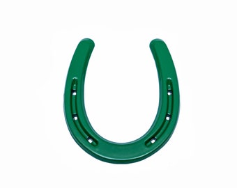 KELLY GREEN - Lucky PonyShoe by Cast & Crew, bright green horseshoe