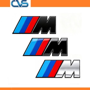 M-Sport Badge Kit Boot Wings Vinyl Sticker Decals 3 Colours