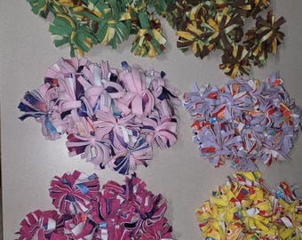 Pompones de vellón antipilling para petauros del azúcar o animales pequeños.