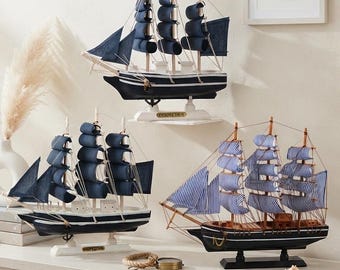 Vintage Wooden Sea Witch Clipper 1846 Model Sailing Ship - Etsy