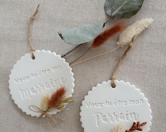 Anuncio de la madrina/patrocinio