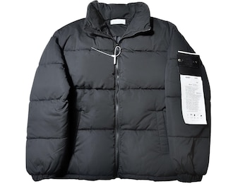 Unisex Zip up Puffer Jacket Oversized Winter Coat