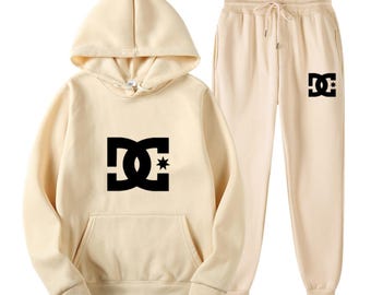 Unisex DG Logo Tracksuit Set Hoodie & Sweatpant