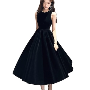 Korean Velvet Dress