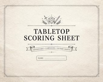 ett enkelt poängschema som är kompatibelt med Warhammer 40k