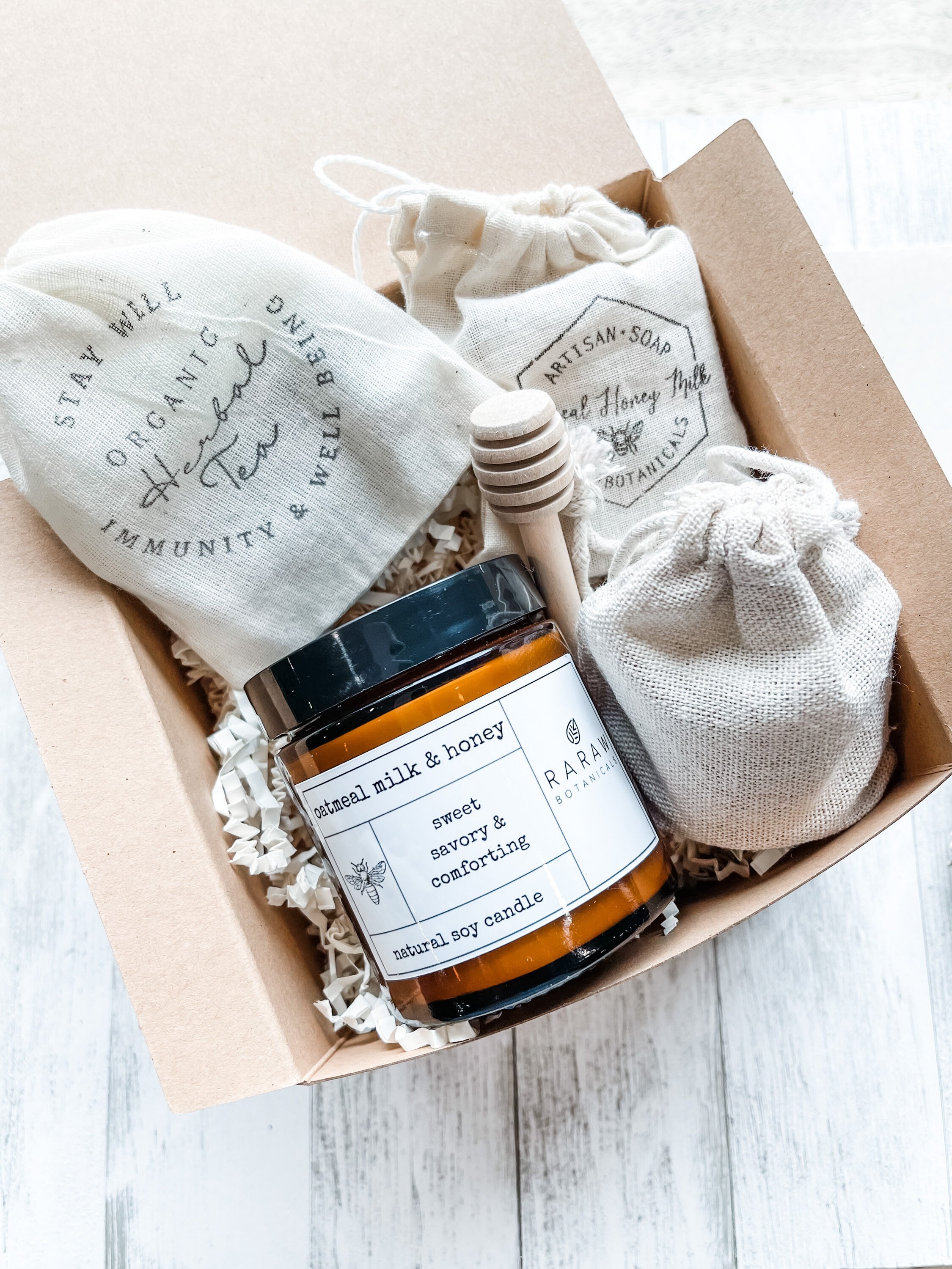 Tea and Honey Gift Set, The Wellness Box