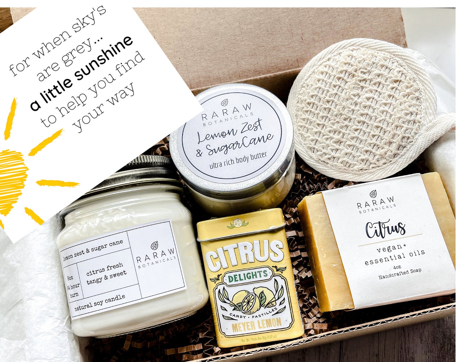 Sunshine Gift Sunshine Gift Box Surgery Chemo Gift Cancer Etsy