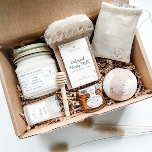 Handmade Birthday Gift Box for women, Best Friend, Thank You gift basket, Care Package for her, Self Care, Thinking of You care package