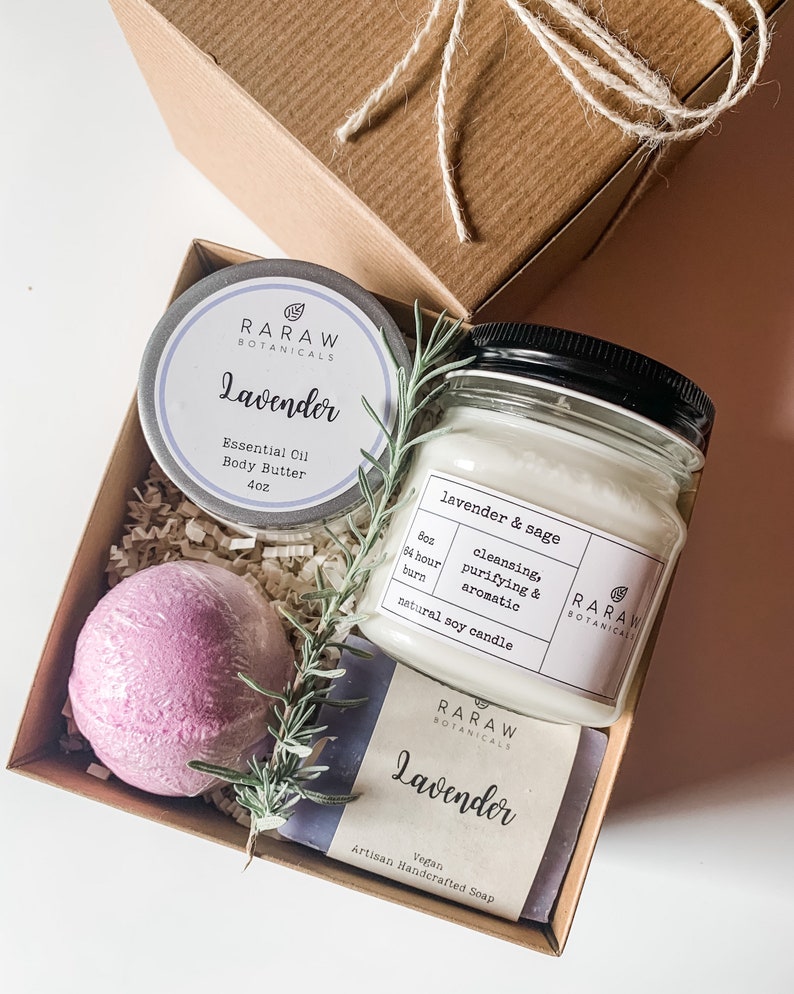 Self care gift box stress relief gift birthday gift for her Etsy