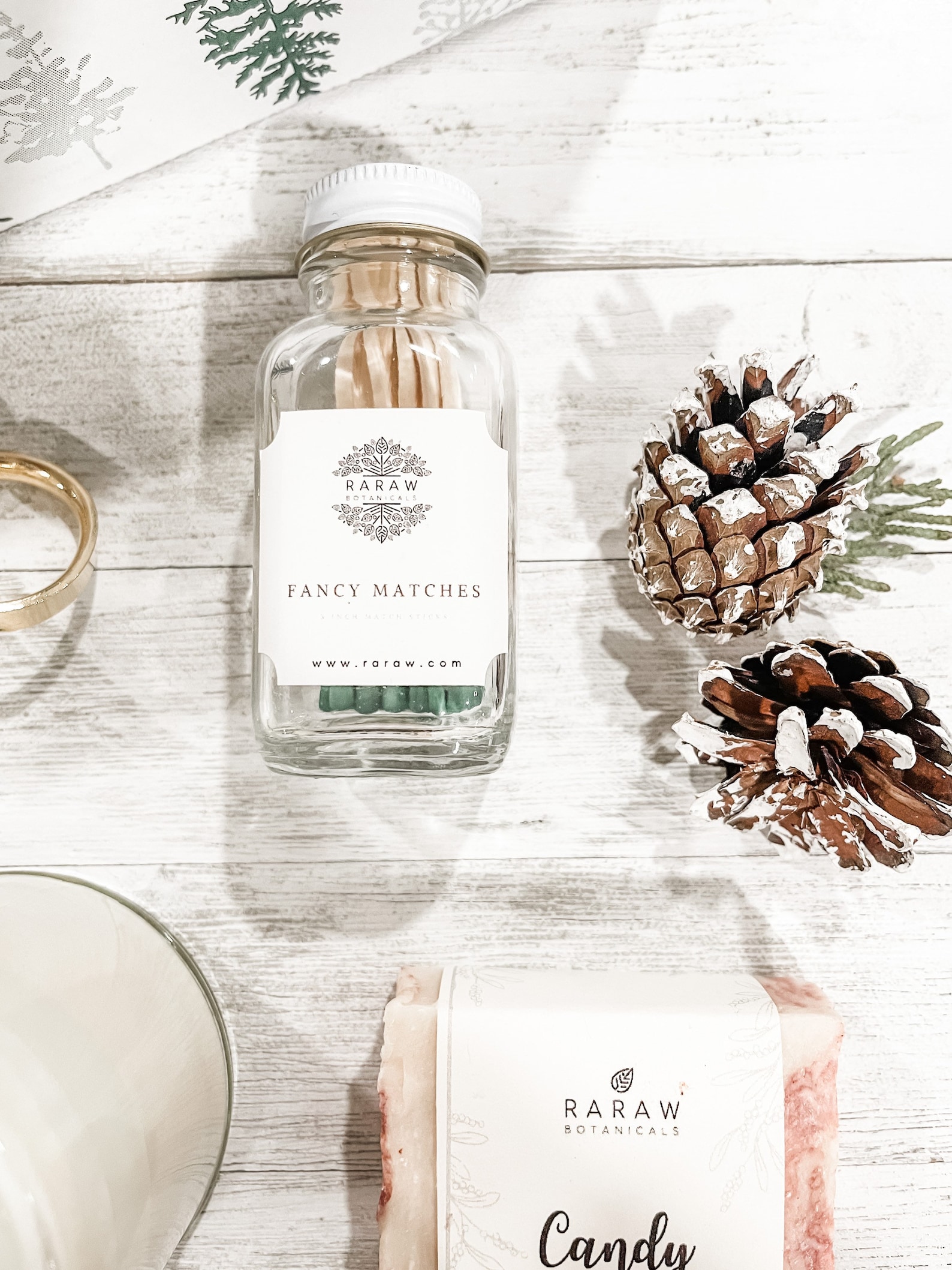 Christmas Candle Gift Box Christmas Gifts Coworkers Clients Etsy