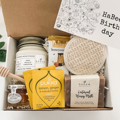 Birthday Gift Basket Birthday Gift Box for Women Sister Etsy